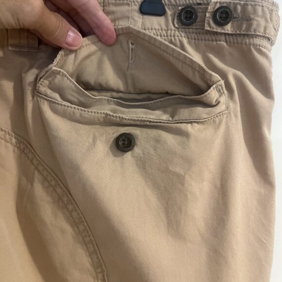 Ralph Lauren Cargo Pants grunge Khaki streetwear 42x32 eBay 9 Pocket Vintage - Picture 8 of 16